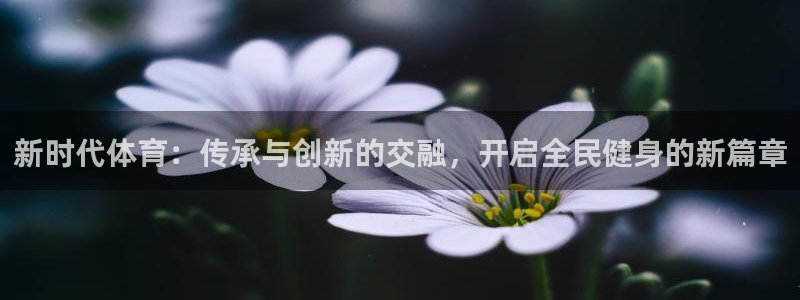 尊龙官网下载平台:新时代体育:传承与创新的交融,开启全民健身